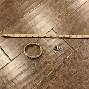 LOT - Tory Burch Jewelry! 2 bracelets & earrings